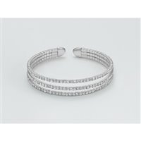 Bracciale Kiara Donna Basik Chic in Ottone Cristallo KBRD1273B - KBRD1273B